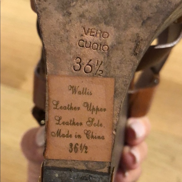 Jean-Michel Cazabat brown wedges 6.5 - Picture 6 of 6